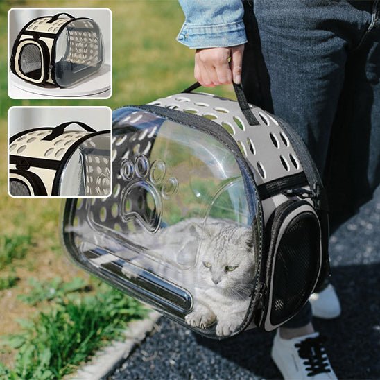 Sac de transport chat panoramique - RonRonExpress
