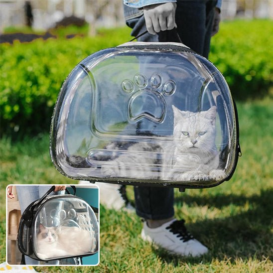 Sac de transport chat panoramique - RonRonExpress