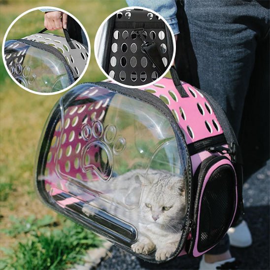 Sac de transport chat panoramique - RonRonExpress
